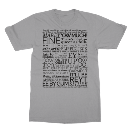 Yorkshire Sayings T-Shirt