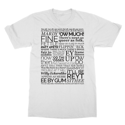 Yorkshire Sayings T-Shirt