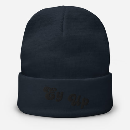 Ey Up Embroidered Beanie