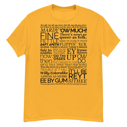 Yorkshire Sayings T-Shirt