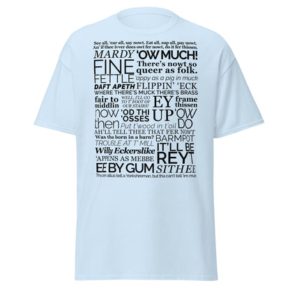 Yorkshire Sayings T-Shirt