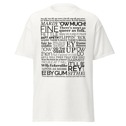 Yorkshire Sayings T-Shirt