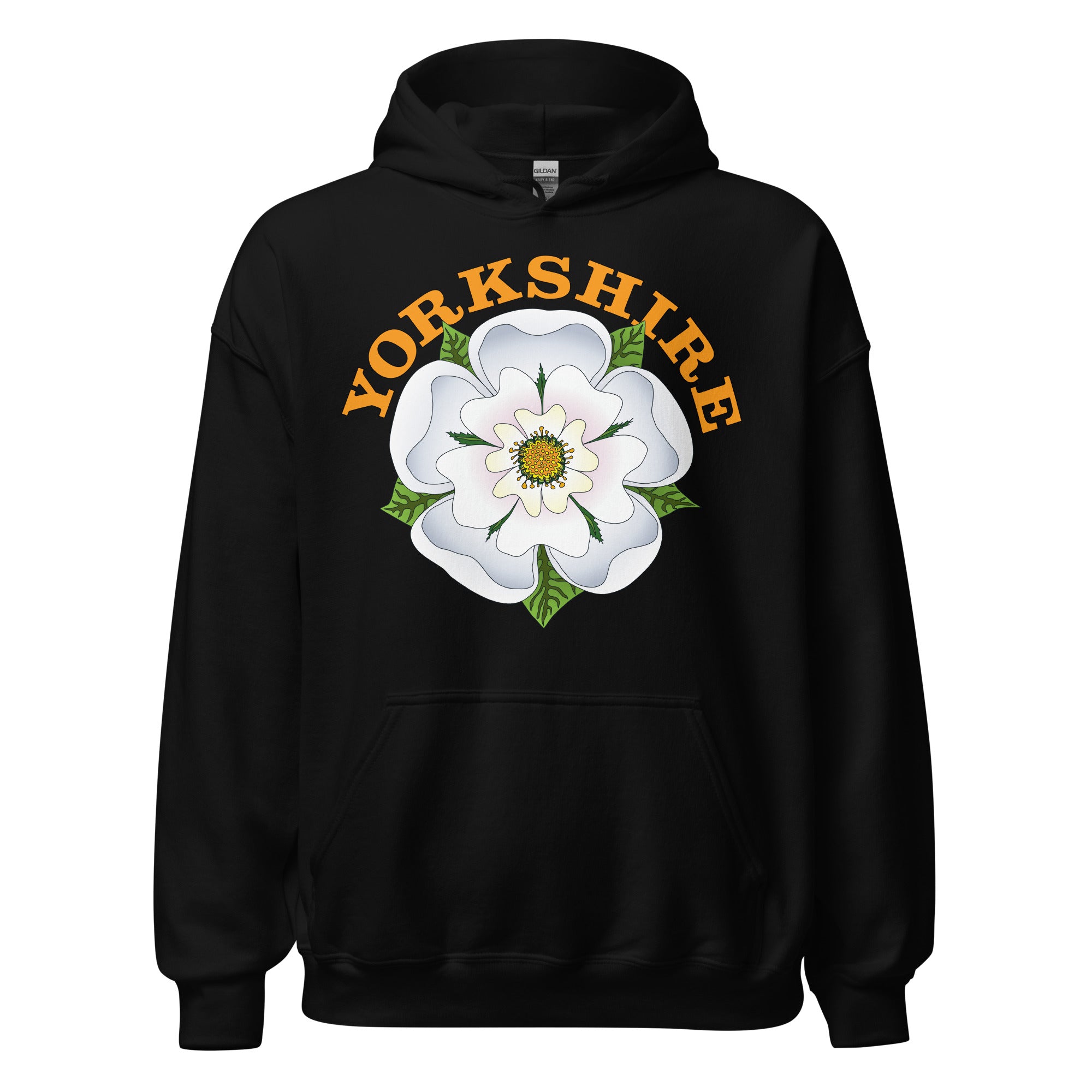 Yorkshire Rose Hoodie Yorkshire Stuff