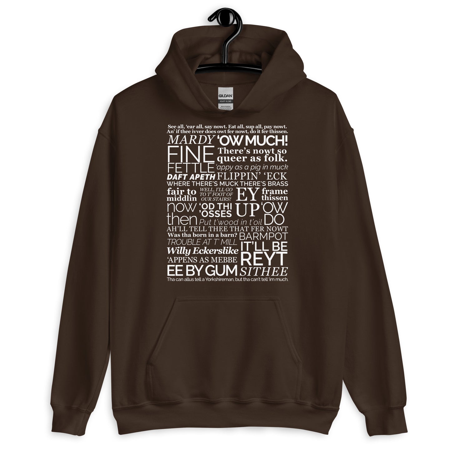 Yorkshire Sayings Hoodie