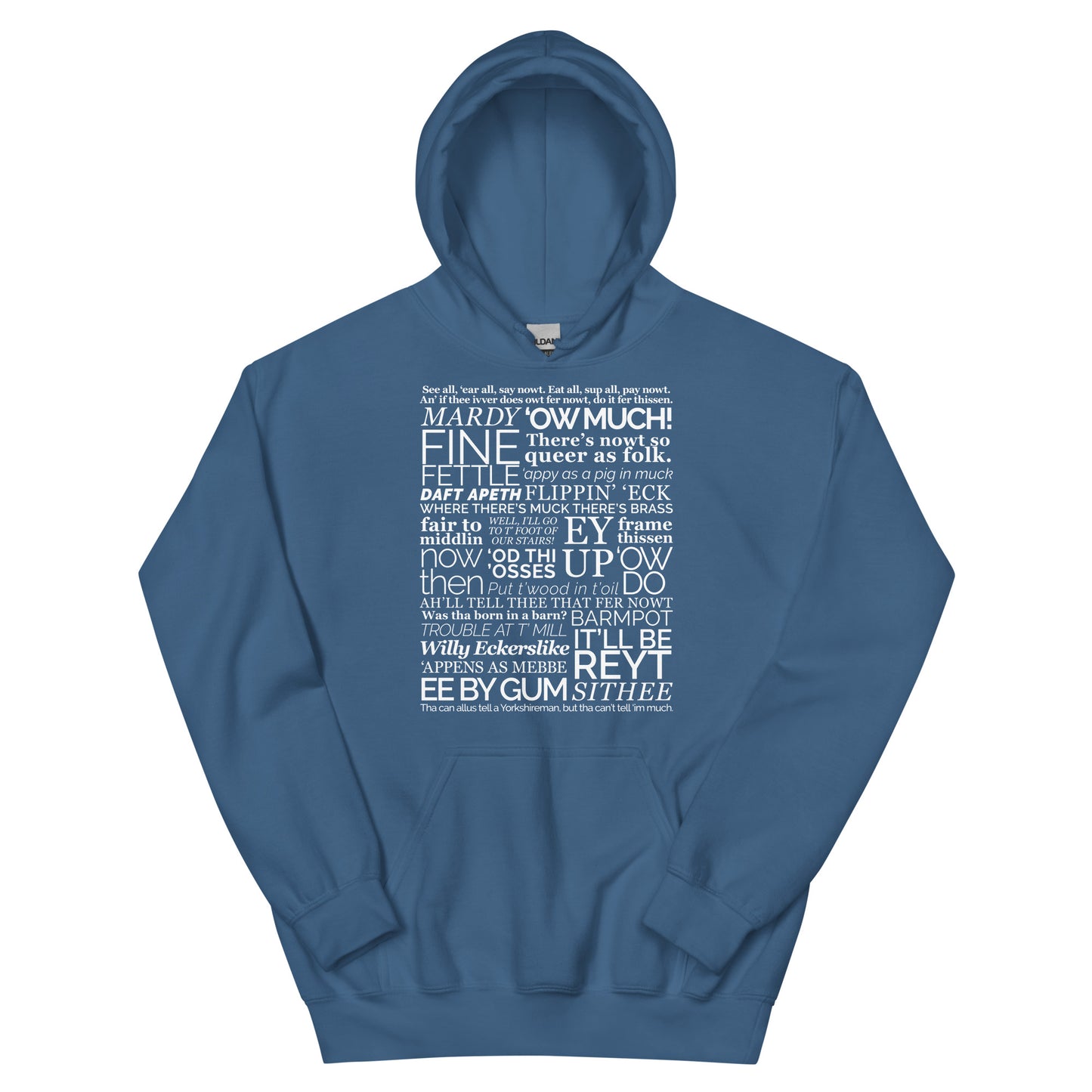 Yorkshire Sayings Hoodie