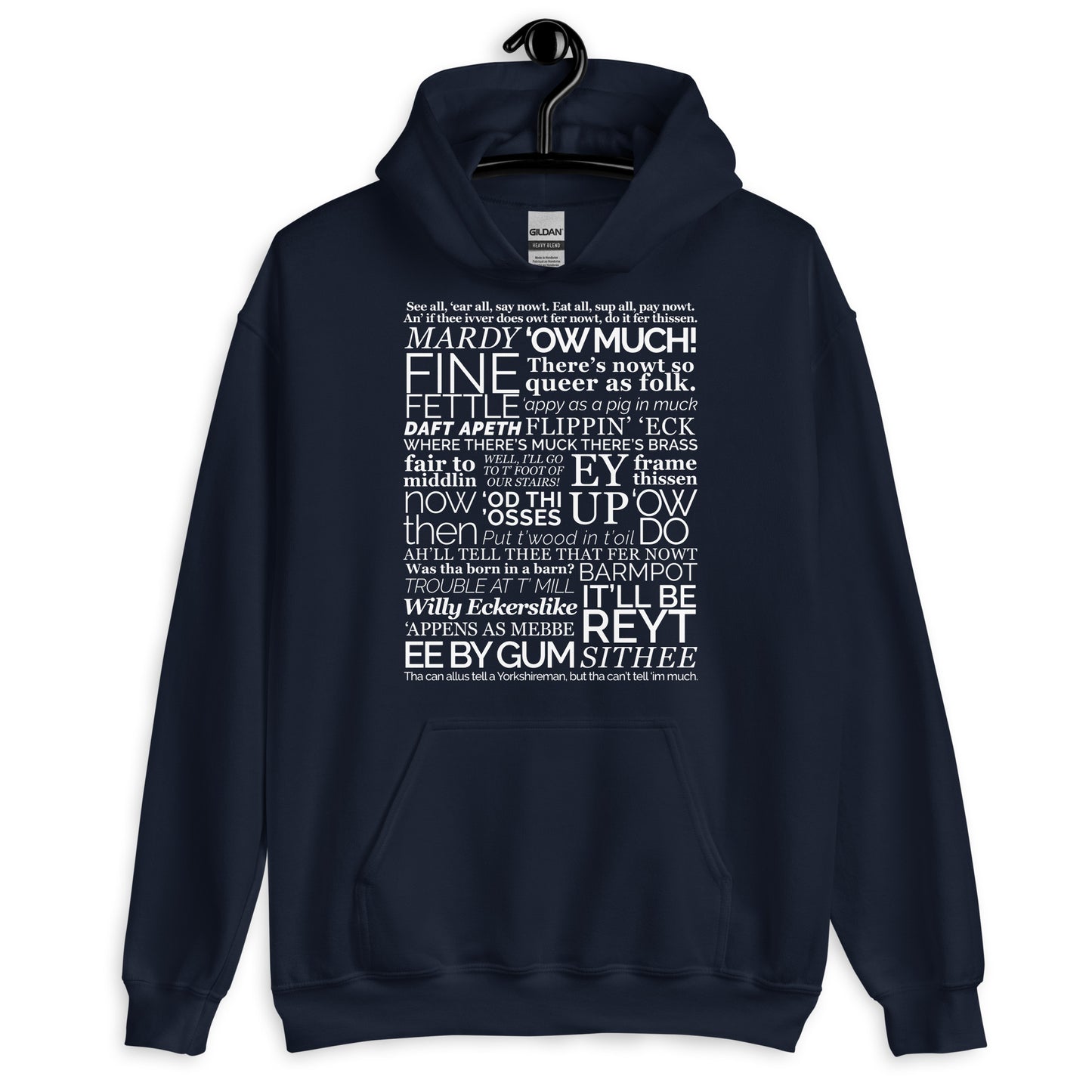 Yorkshire Sayings Hoodie