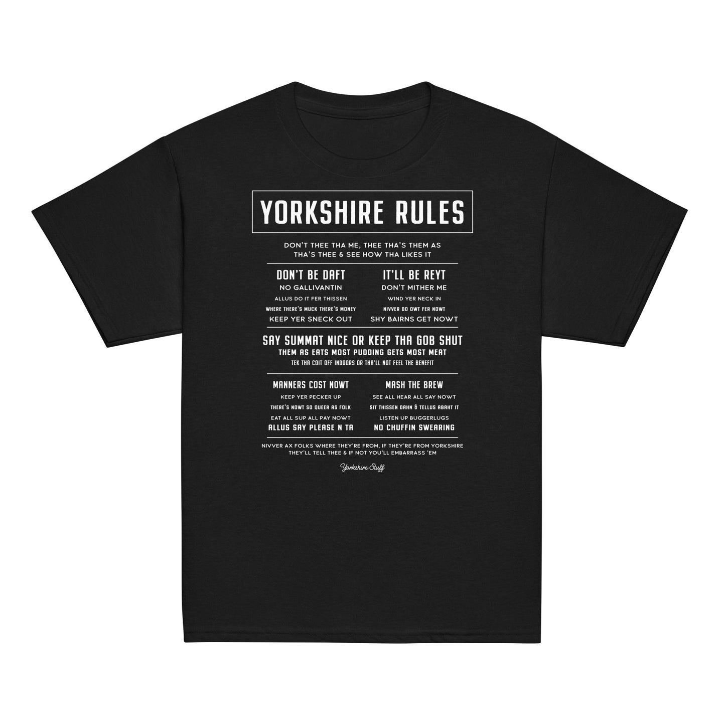 Yorkshire Rules Kids T-shirt