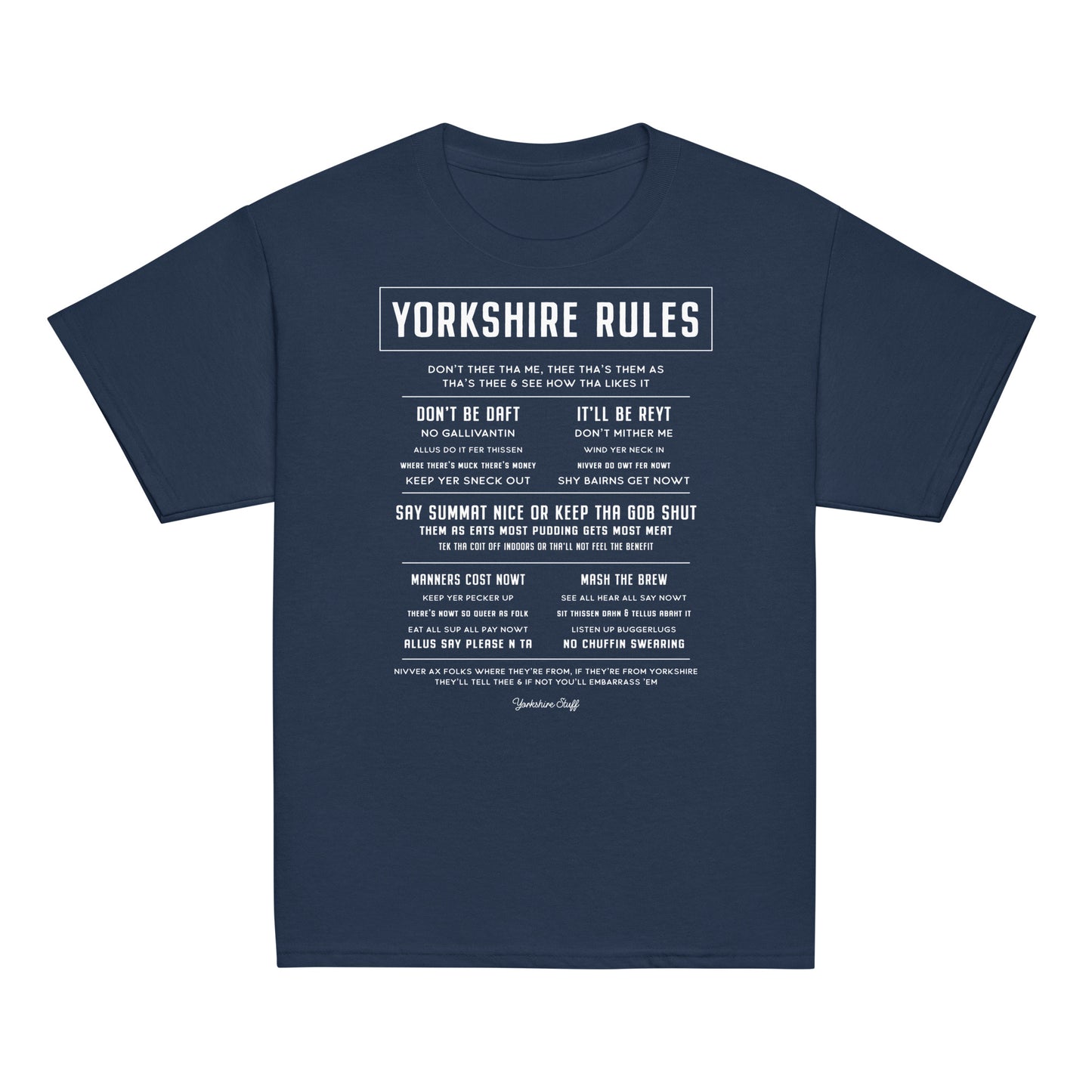 Yorkshire Rules Kids T-shirt